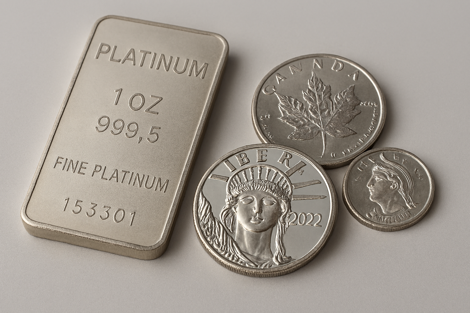 Platin Münzen